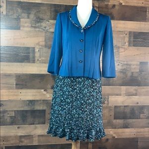 2 Pc Danny & Nicole Skirt Suit NWT